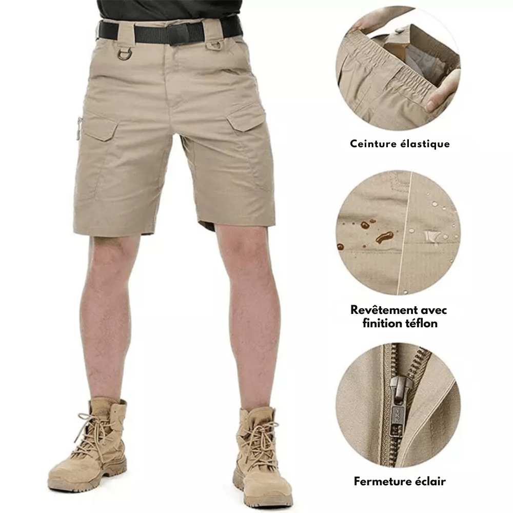 Short cargo extensible multi - poches | Montelac - Montelac