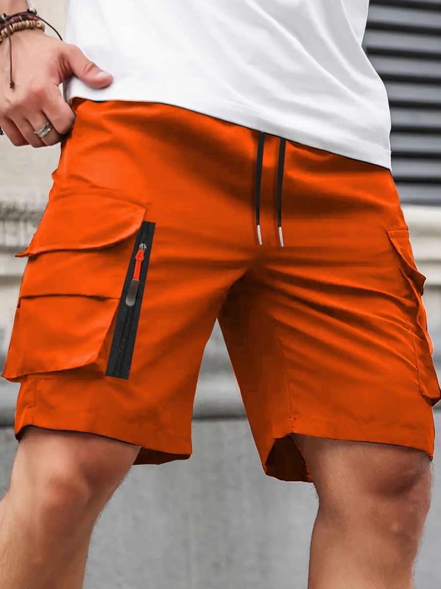 Short cargo léger à poches zippées pour homme | Montelac - Montelac