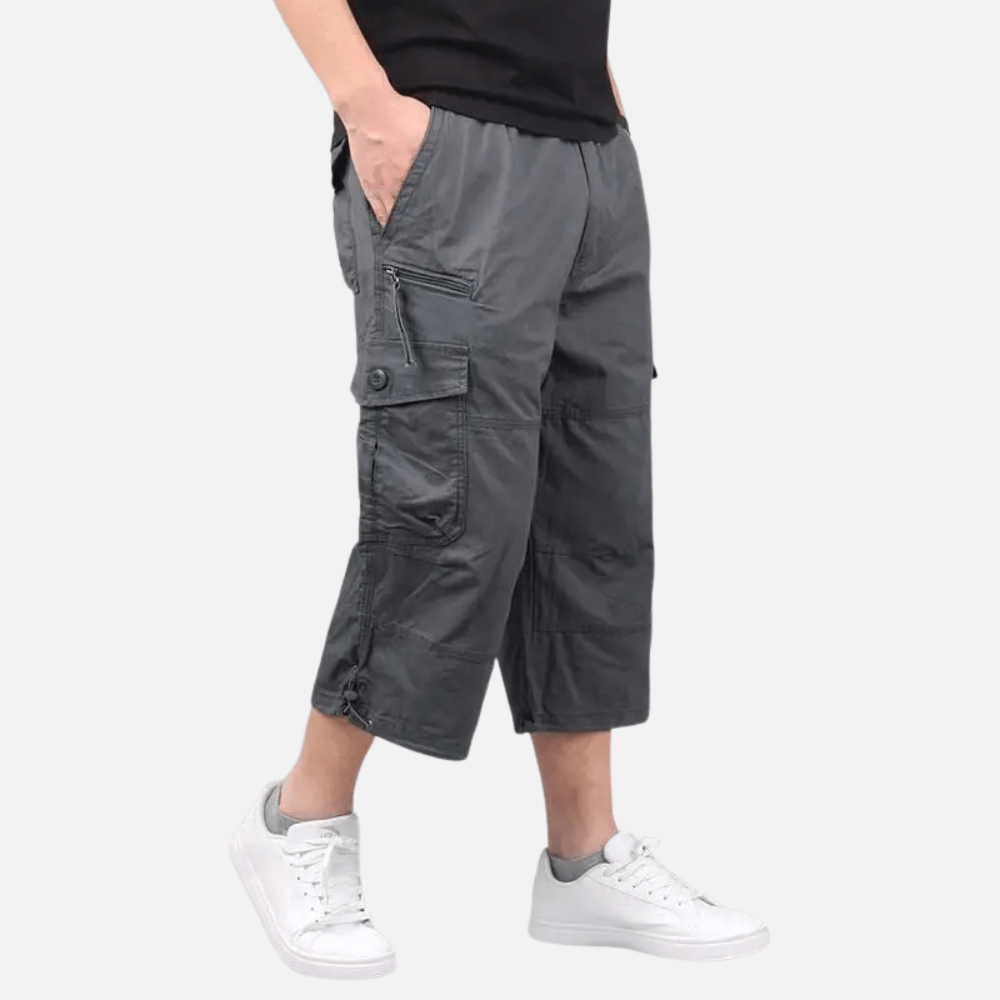 Short cargo léger et ample avec poches multiples | Montelac - Montelac