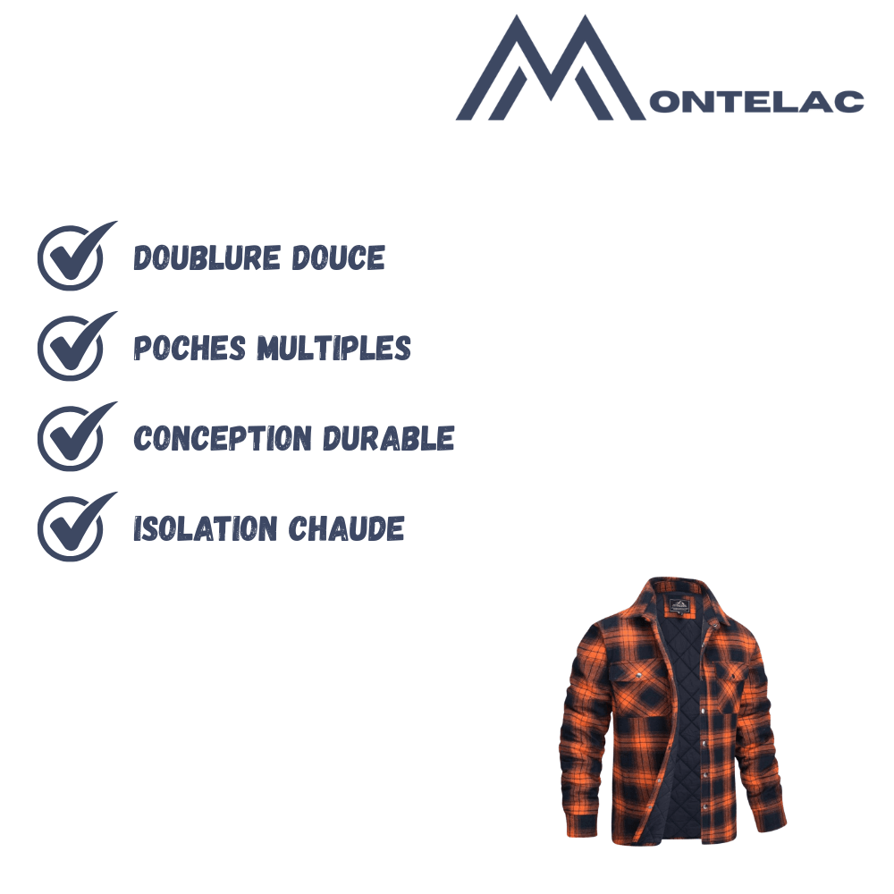 Surchemise d’extérieur isolante et résistante | Montelac - Montelac
