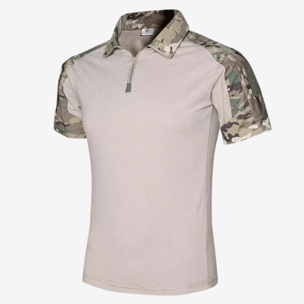 T-shirt respirant zippé à col montant | Montelac - Montelac