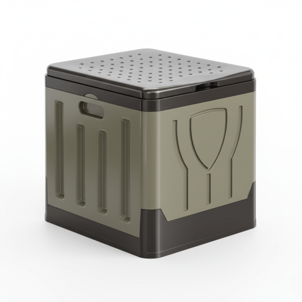 Toilette portable pliable - Léger et robuste - Montelac