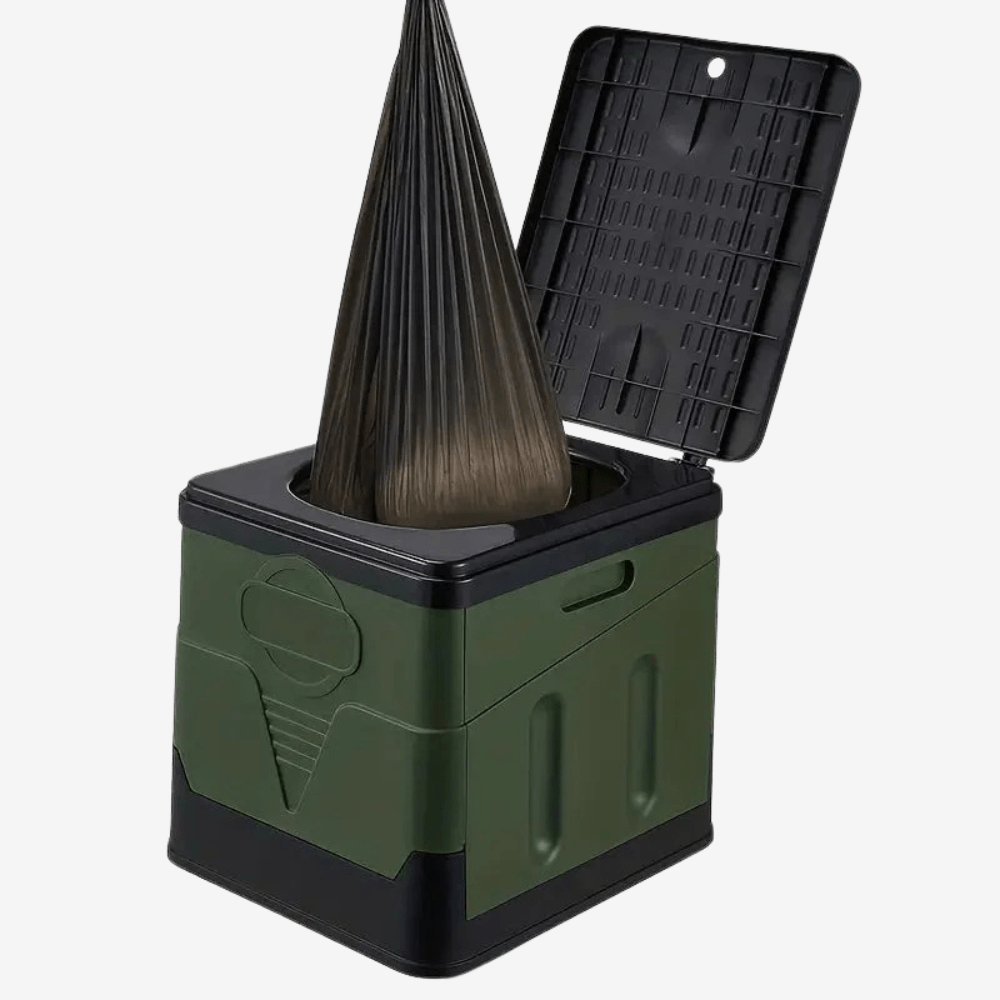 Toilette portable pliable - Léger et robuste - Montelac