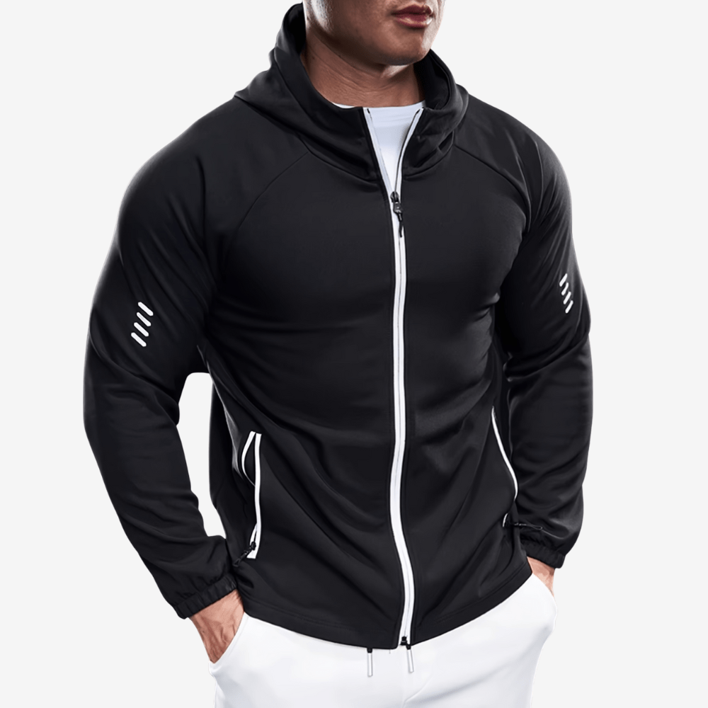 Veste à capuche légère zippée pour homme | Montelac - Montelac