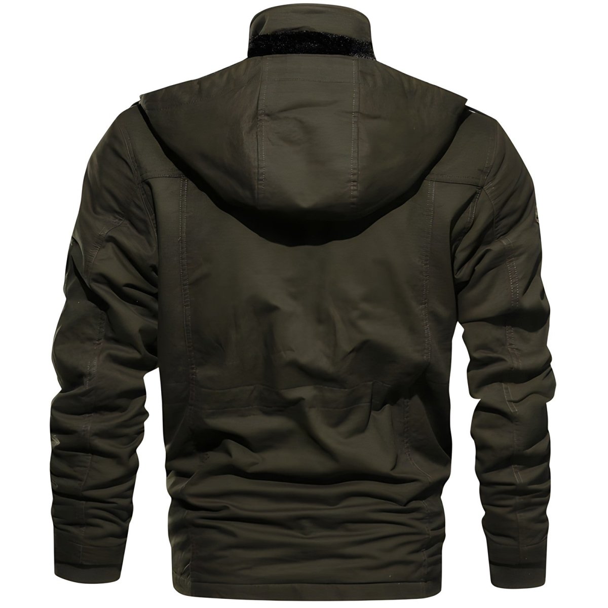 Veste de plein air isolante à capuche polaire multi - poches | Montelac - Montelac