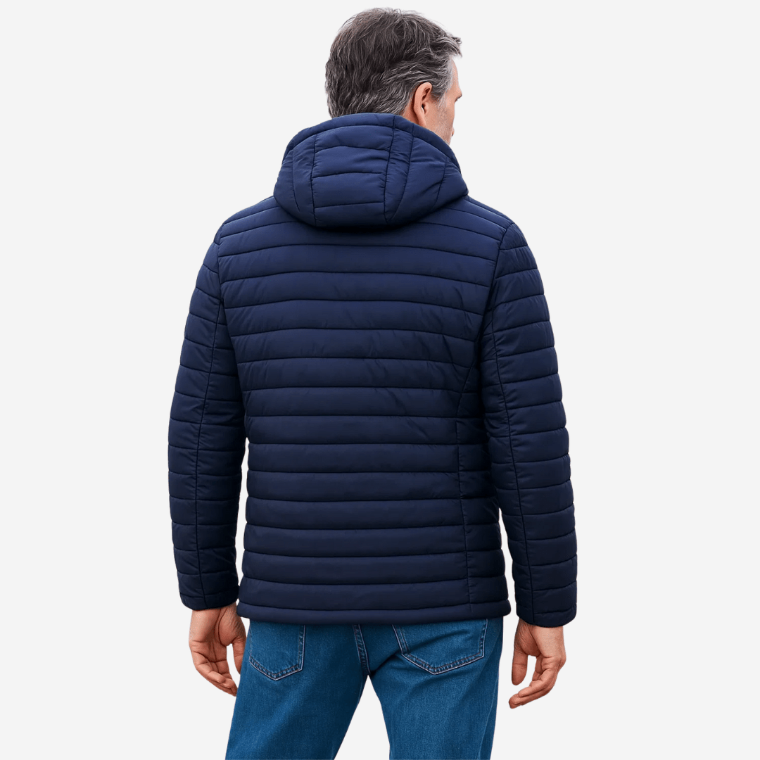 Veste d’extérieur isolante chaude avec capuche pour homme | Montelac - Montelac