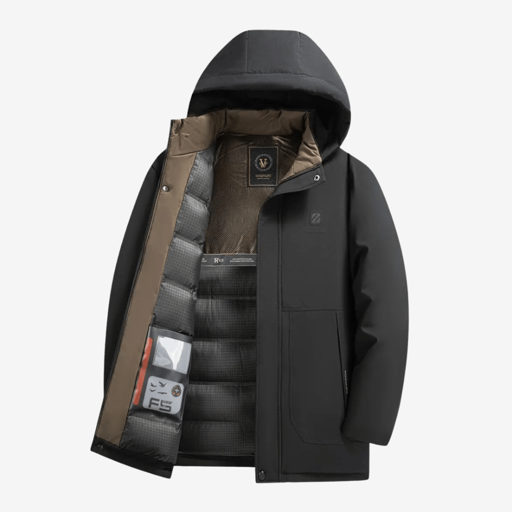 Veste d’hiver imperméable matelassée avec capuche - Montelac