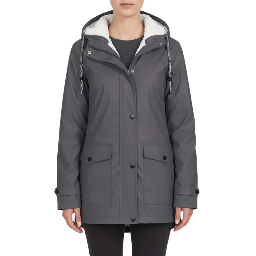 Veste imperméable coupe - vent avec capuche pour femme | Montelac - Montelac