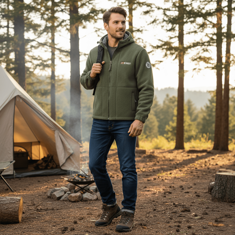 Veste polaire coupe - vent respirante pour homme | Montelac - Montelac