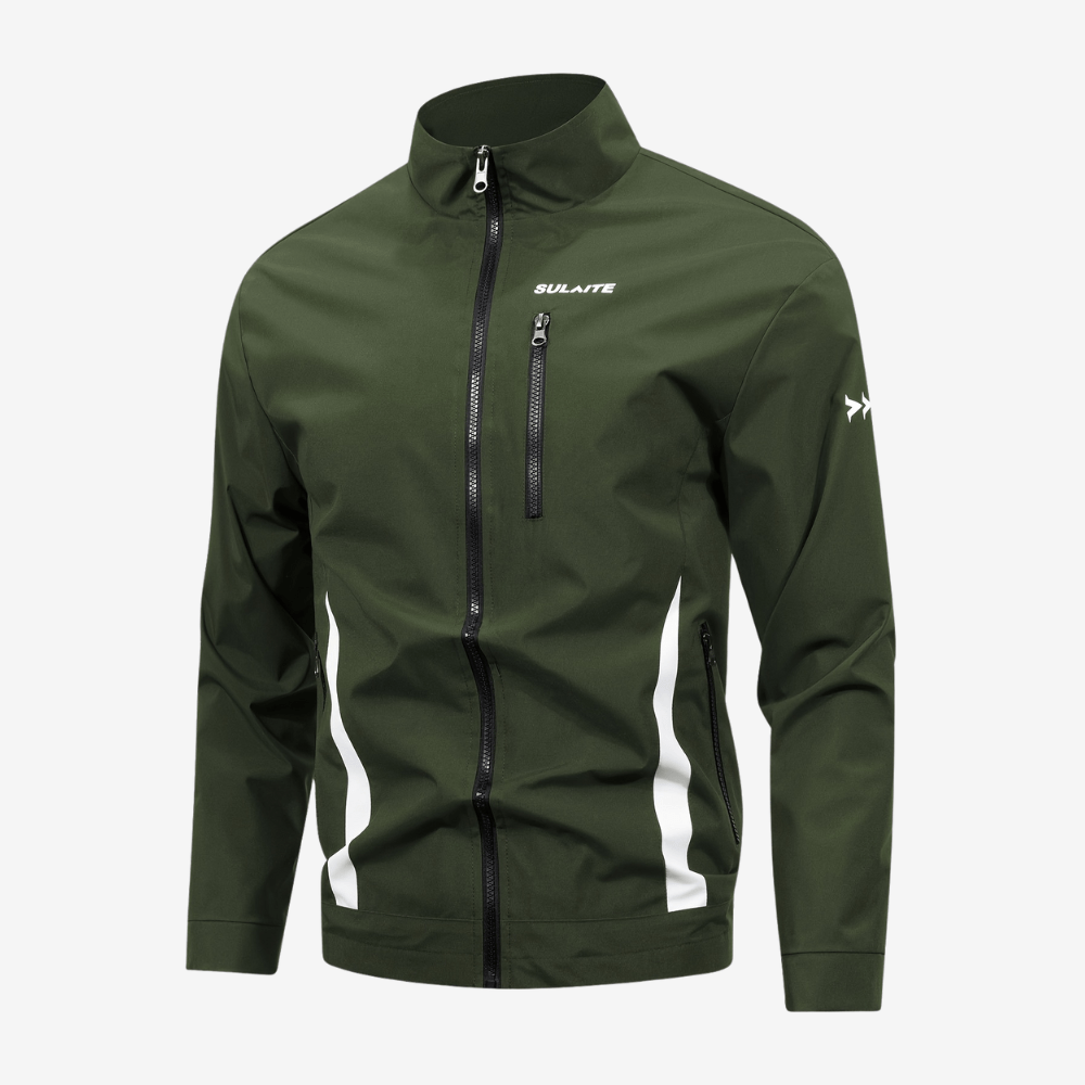 Veste zippée légère à col montant pour homme | Montelac - Montelac