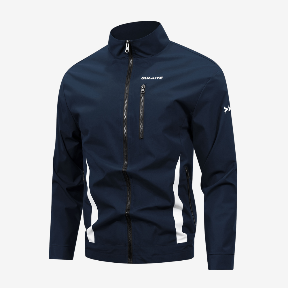 Veste zippée légère à col montant pour homme | Montelac - Montelac