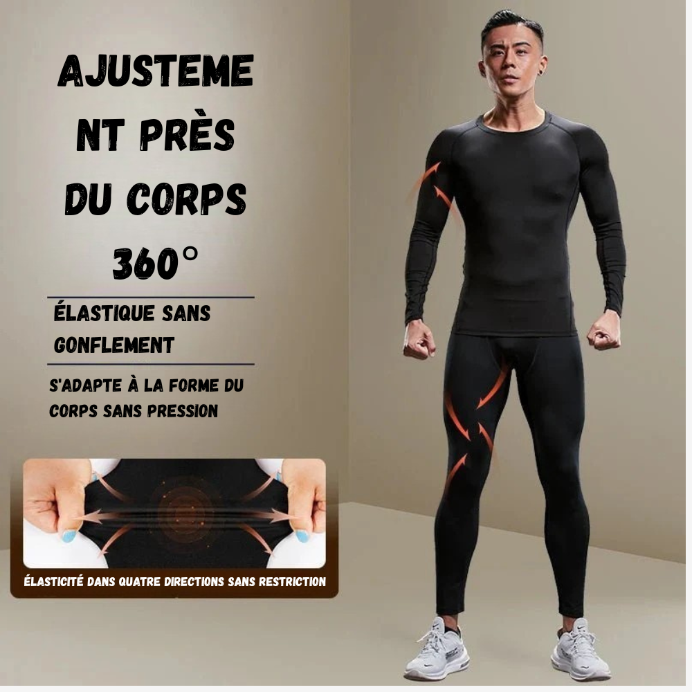 Collant thermique homme isolé et respirant | Montelac
