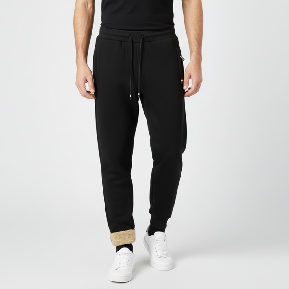 Pantalon de jogging doublé polaire pour activités extérieures | Montelac