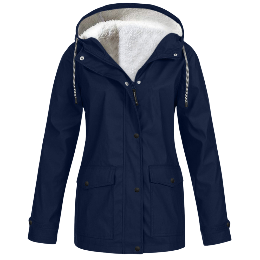 Veste imperméable coupe-vent avec capuche pour femme | Montelac