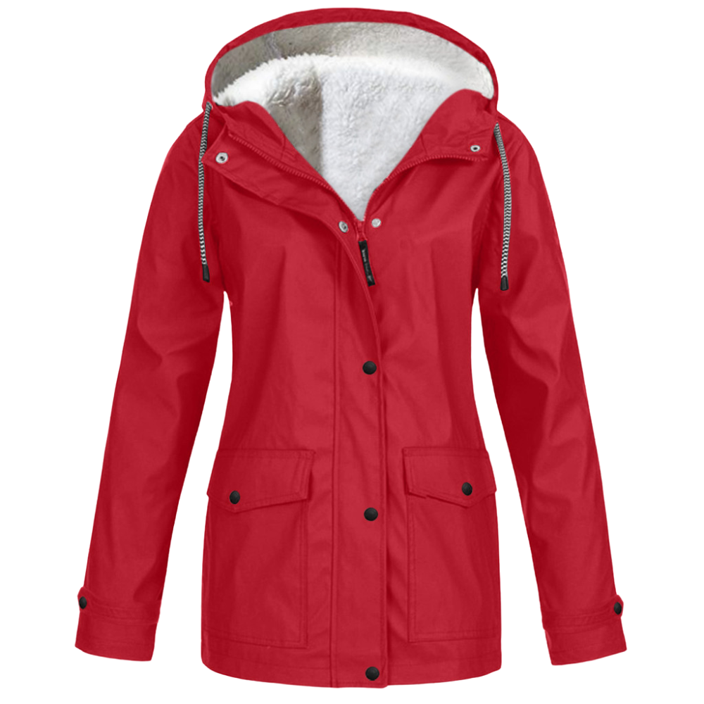 Veste imperméable coupe-vent avec capuche pour femme | Montelac