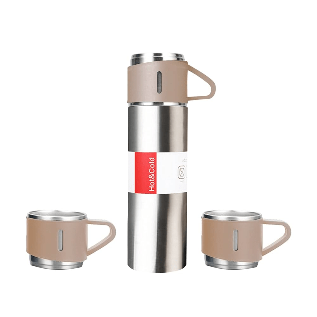 Bouteille isotherme inox 500 ml isolée sous vide - Montelac