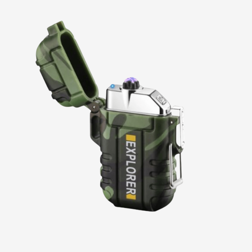Briquet tempête étanche - Résistant au vent - Montelac