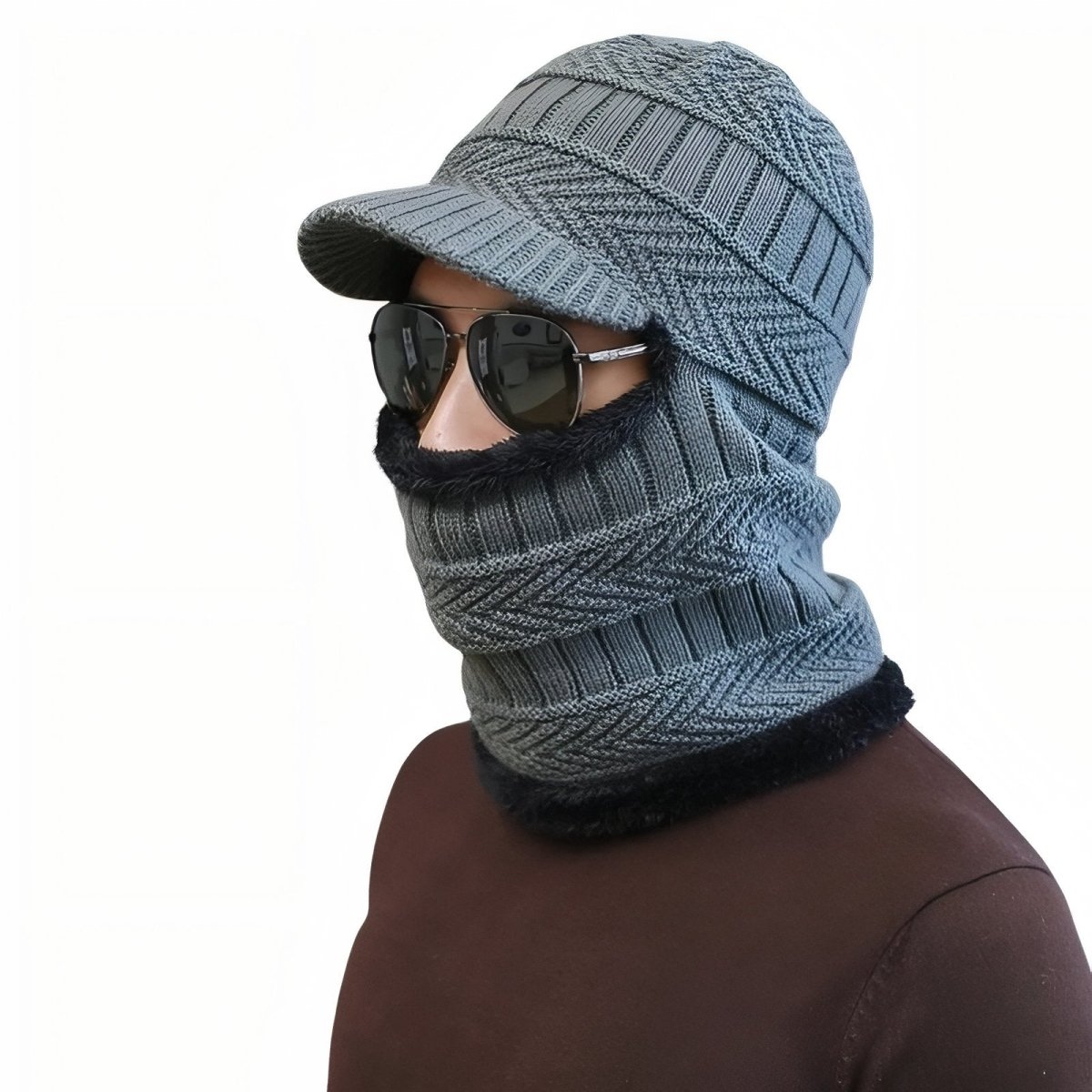 Cagoule d’hiver thermique avec visière intégrée | Montelac - Montelac