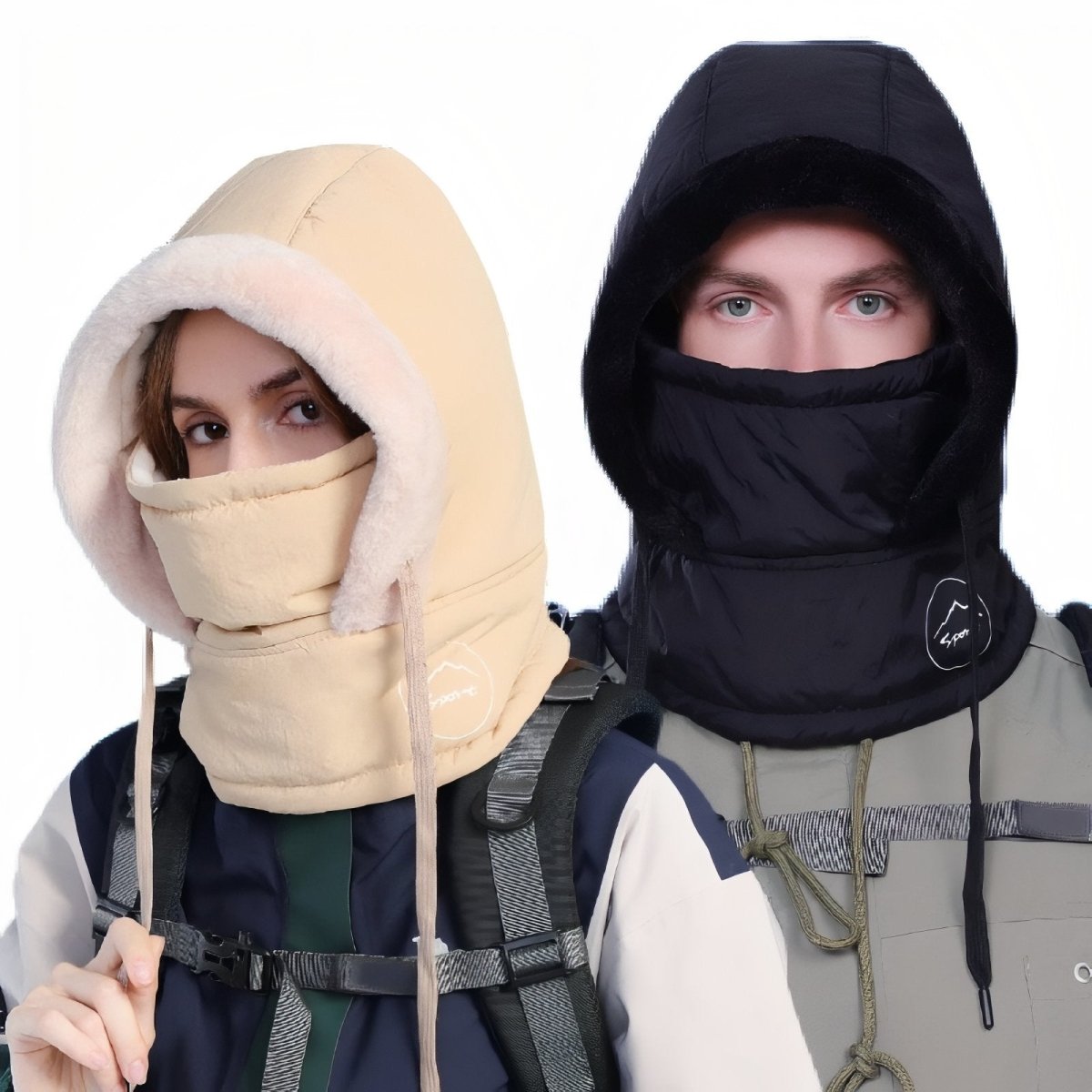 Cagoule d’hiver thermique résistante à l’eau avec ajustement réglable | Montelac - Montelac