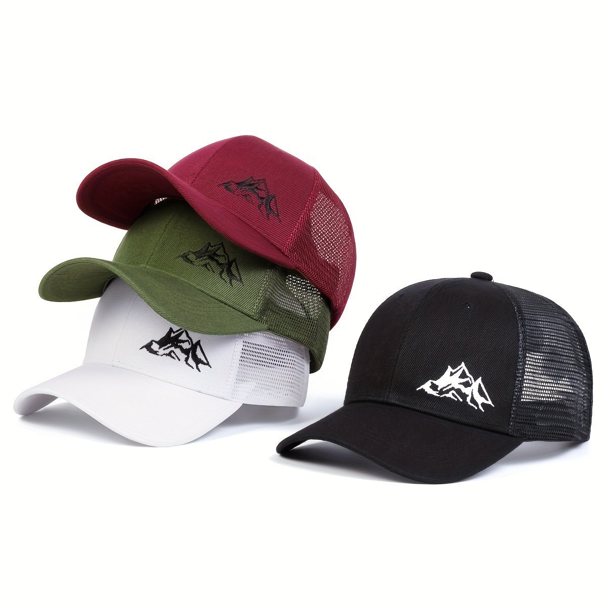 Casquette trucker légère respirante à visière courbée | Montelac - Montelac