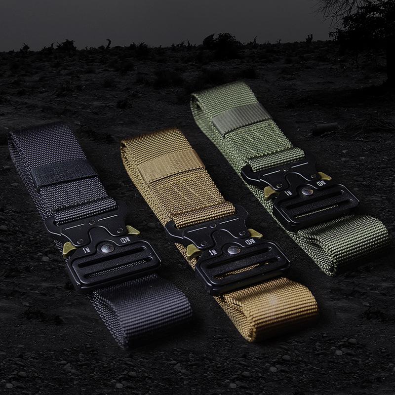 Ceinture tactique réglable à attache rapide en polyester | Montelac - Montelac