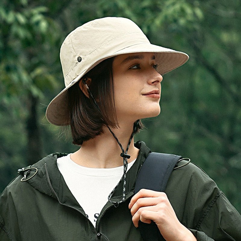 Chapeau de randonnée respirant avec protection UV femme | Montelac - Montelac