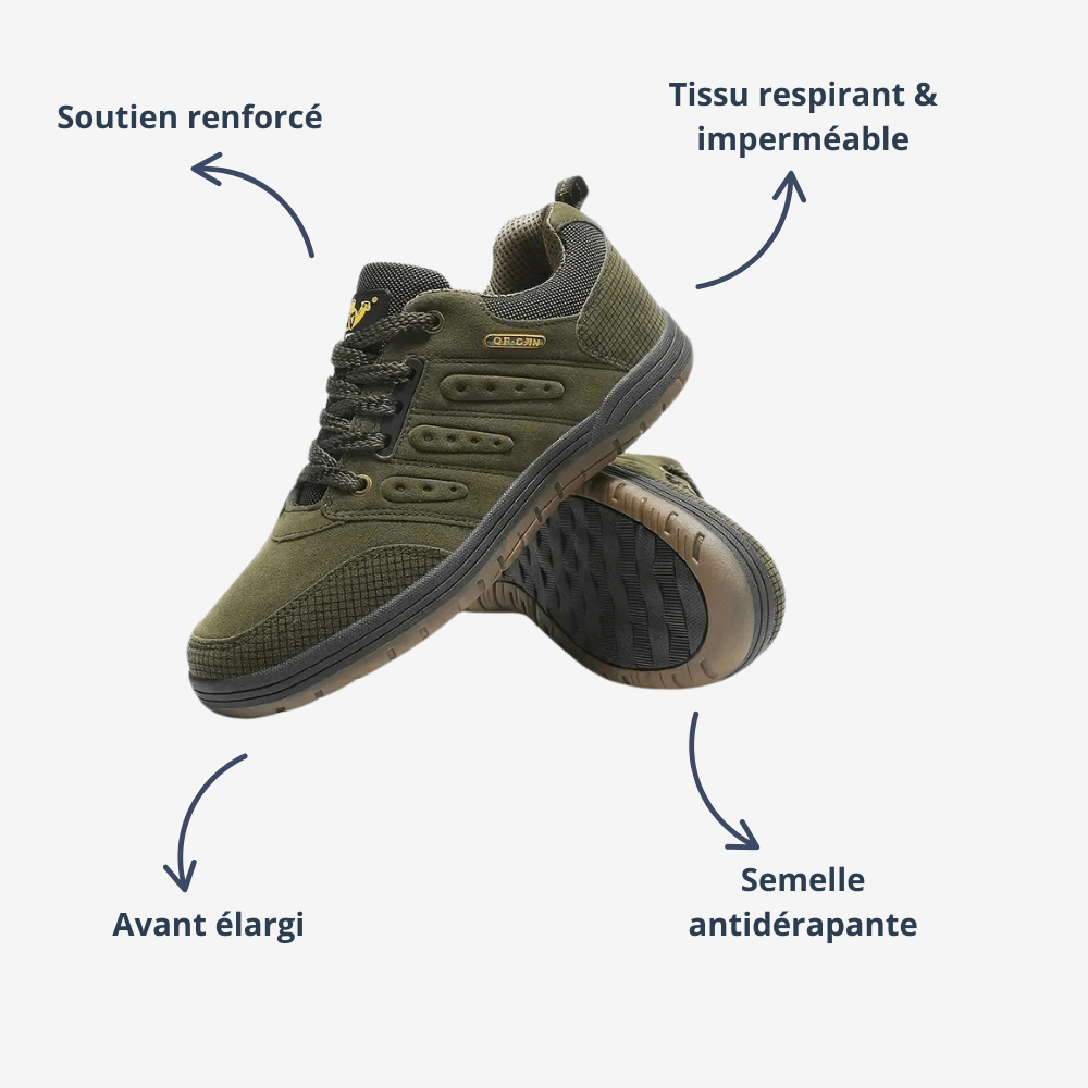 Chaussures de marche robustes et respirantes pour longues randonnées - Montelac