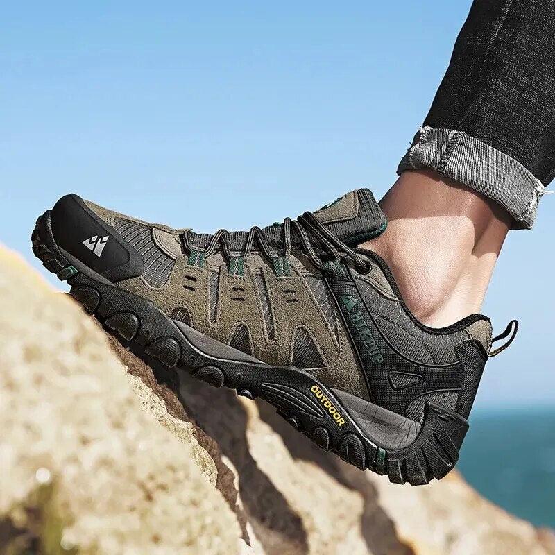 Chaussures de randonnée robustes pour homme - Montagne et trekking - Montelac