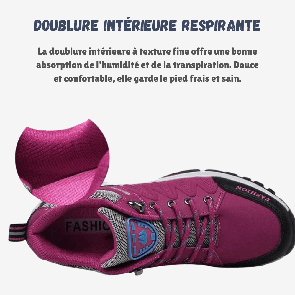 Chaussures de sport respirantes antidérapantes pour femme - Montelac