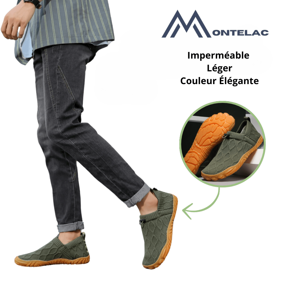 Chaussures minimalistes légères et respirantes pour la randonnée | Montelac - Montelac