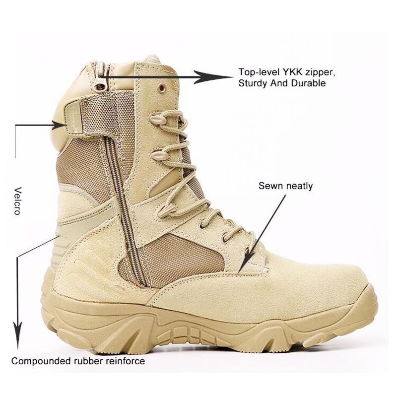 Chaussures tactiques légères antidérapantes et imperméables | Montelac - Montelac
