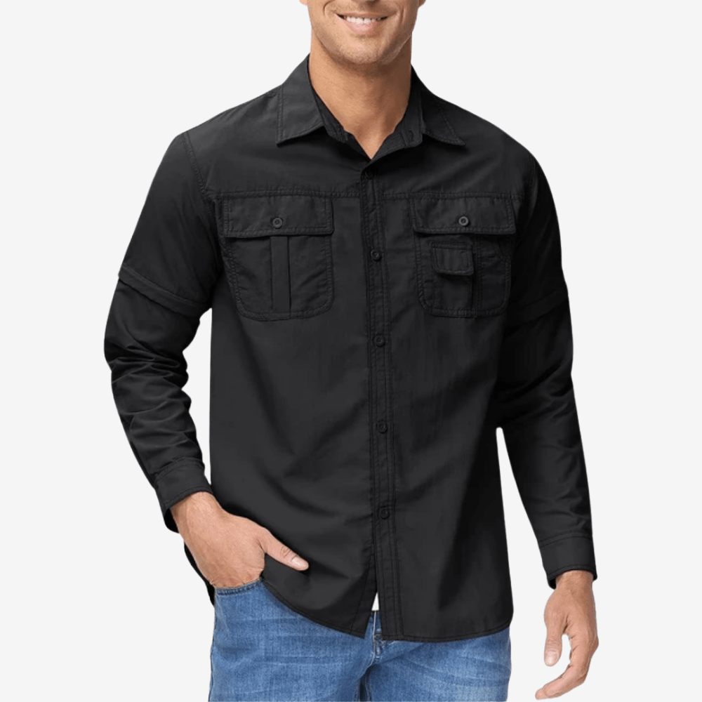 Chemise de randonnée respirante à manches amovibles | Montelac - Montelac