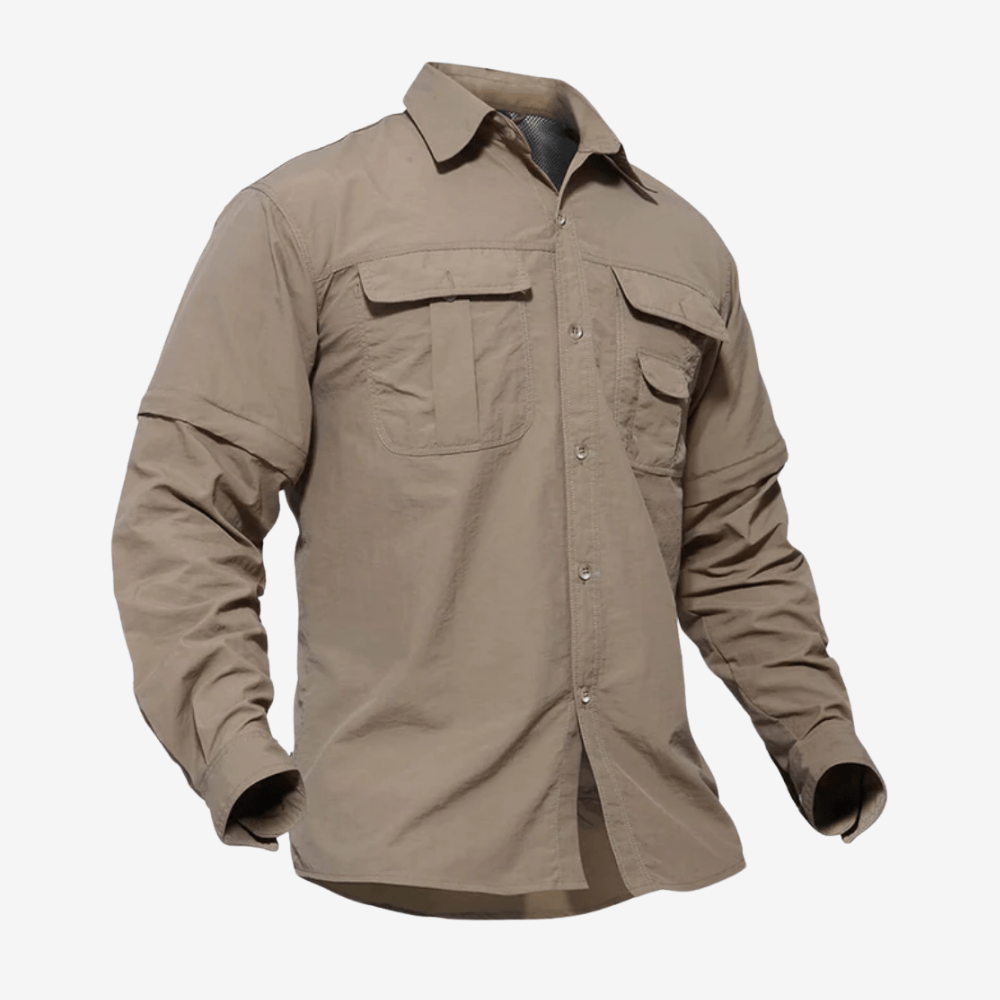 Chemise de randonnée respirante à manches amovibles | Montelac - Montelac
