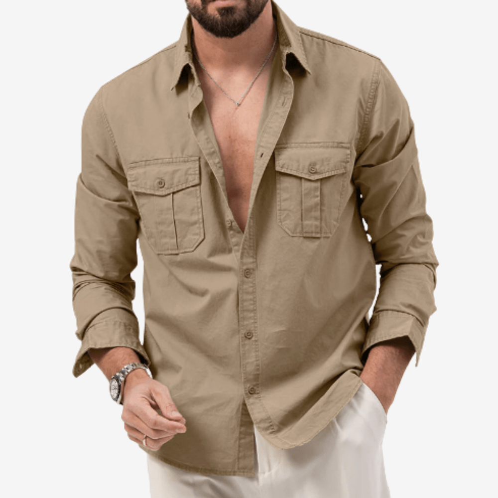 Chemise de randonnée respirante à manches amovibles | Montelac - Montelac