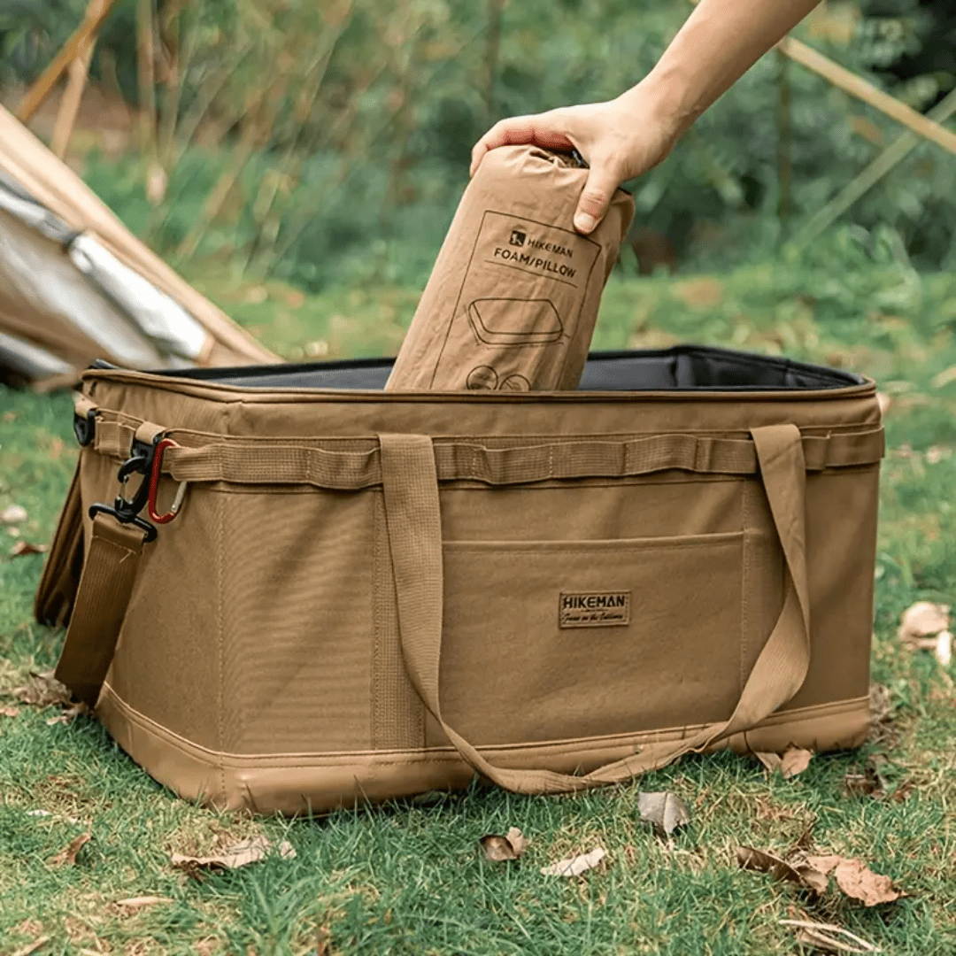 Coussin de camping portable - Mémoire de forme - Montelac