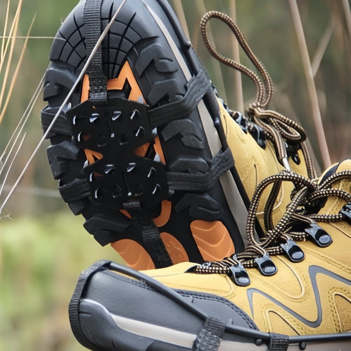 Crampons antidérapants à 24 pointes robustes pour randonnée | Montelac - Montelac