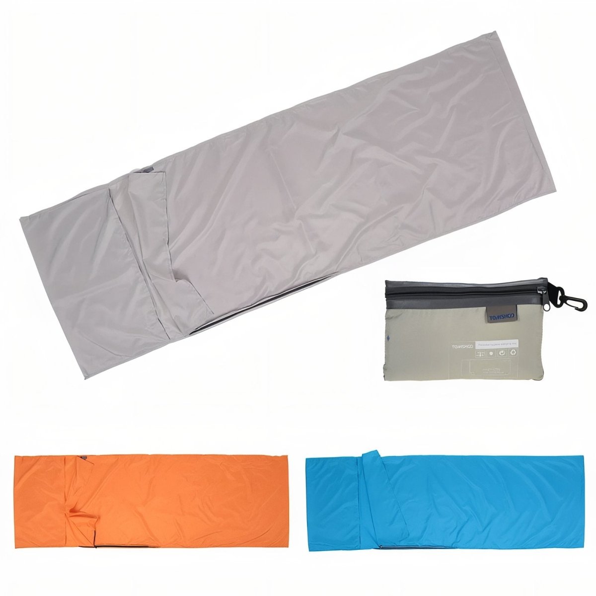 Drap de sac de couchage léger et respirant pour bivouac - Montelac