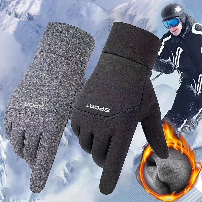 Gants de cyclisme thermiques imperméables avec écran tactile | Montelac - Montelac