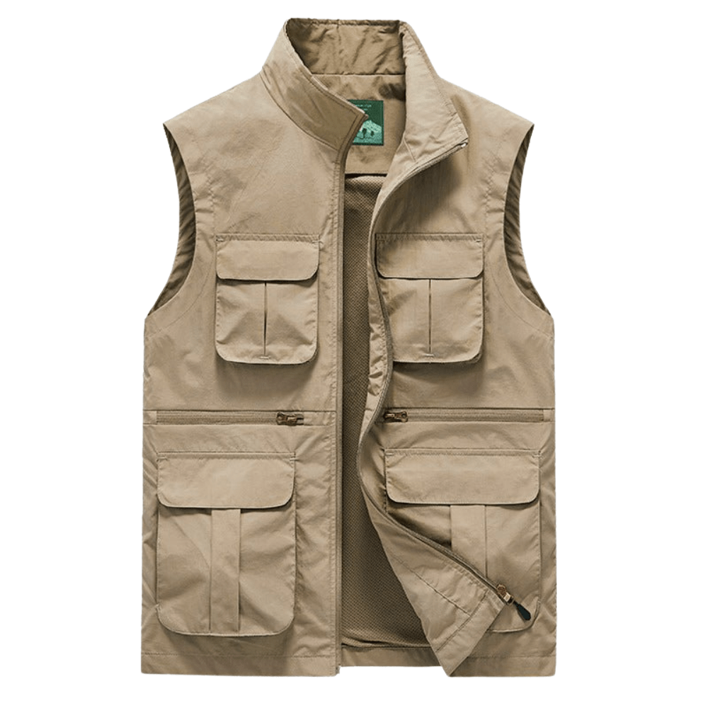 Gilet de voyage léger à séchage rapide et poches multiples | Montelac - Montelac