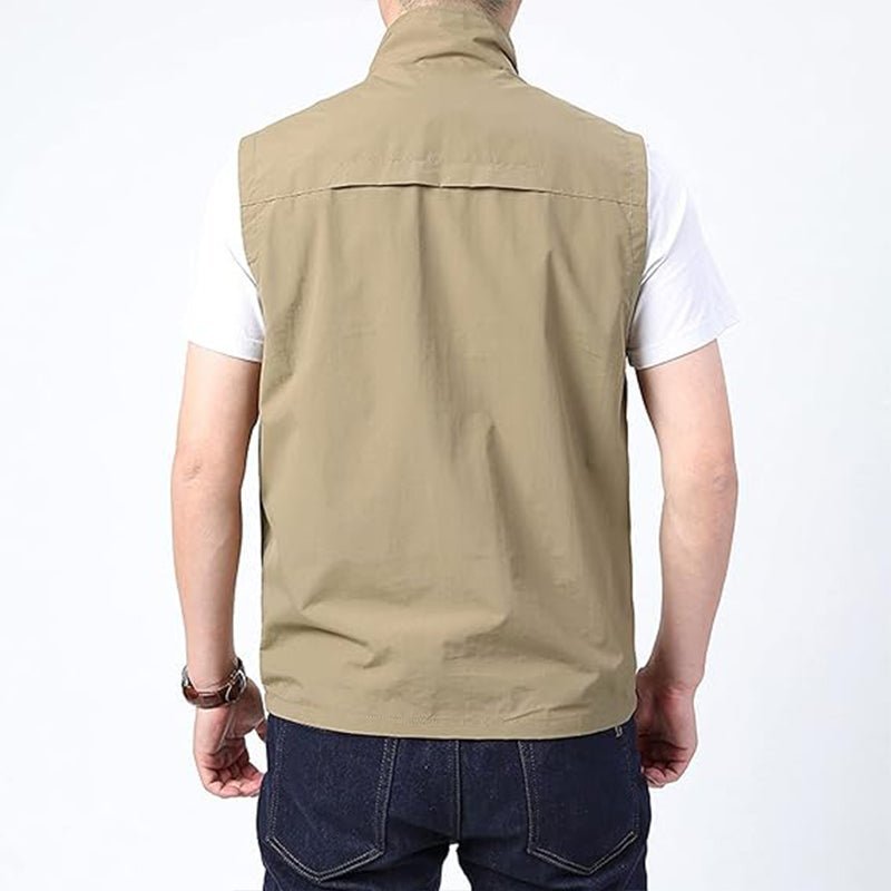 Gilet de voyage léger à séchage rapide et poches multiples | Montelac - Montelac