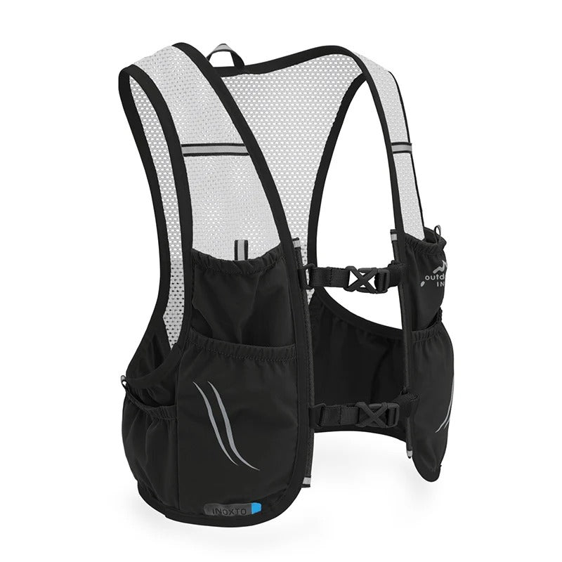 Gilet d’hydratation respirant avec 2 flasques souples - Montelac