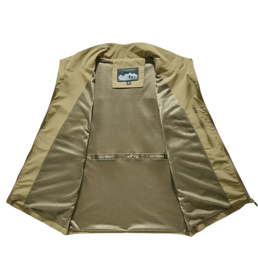 Gilet utilitaire léger à poches multiples pour homme | Montelac - Montelac