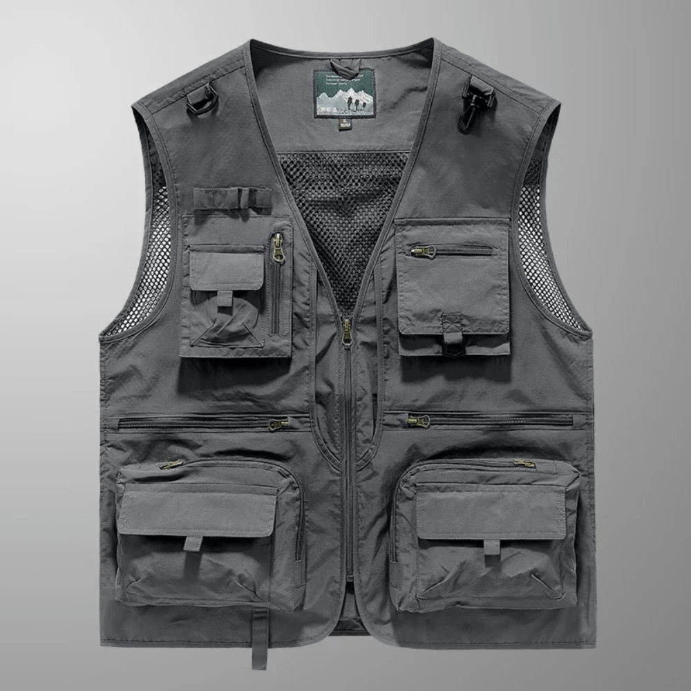 Gilet utilitaire léger et respirant à multiples poches - Montelac