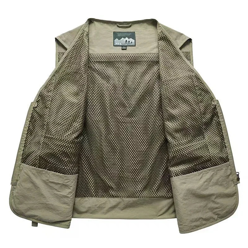 Gilet utilitaire léger et respirant à multiples poches - Montelac