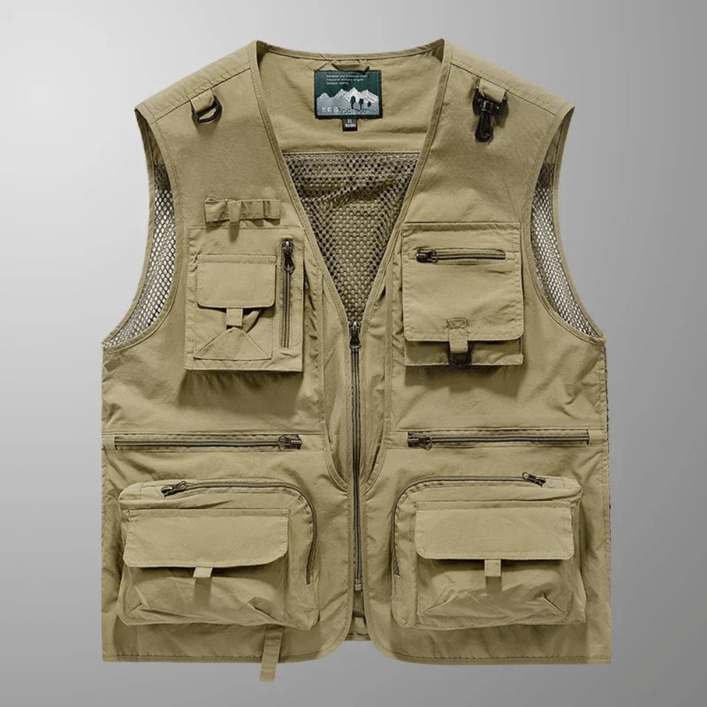 Gilet utilitaire léger et respirant à multiples poches - Montelac