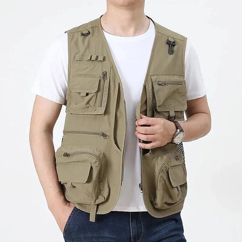 Gilet utilitaire léger et respirant à multiples poches - Montelac