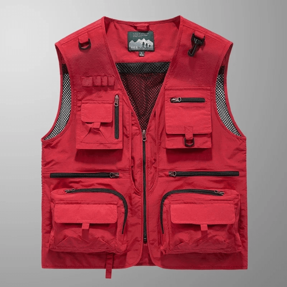 Gilet utilitaire léger et respirant à multiples poches - Montelac