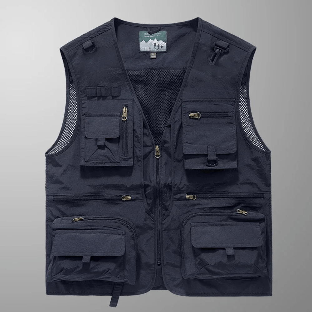 Gilet utilitaire léger et respirant à multiples poches - Montelac