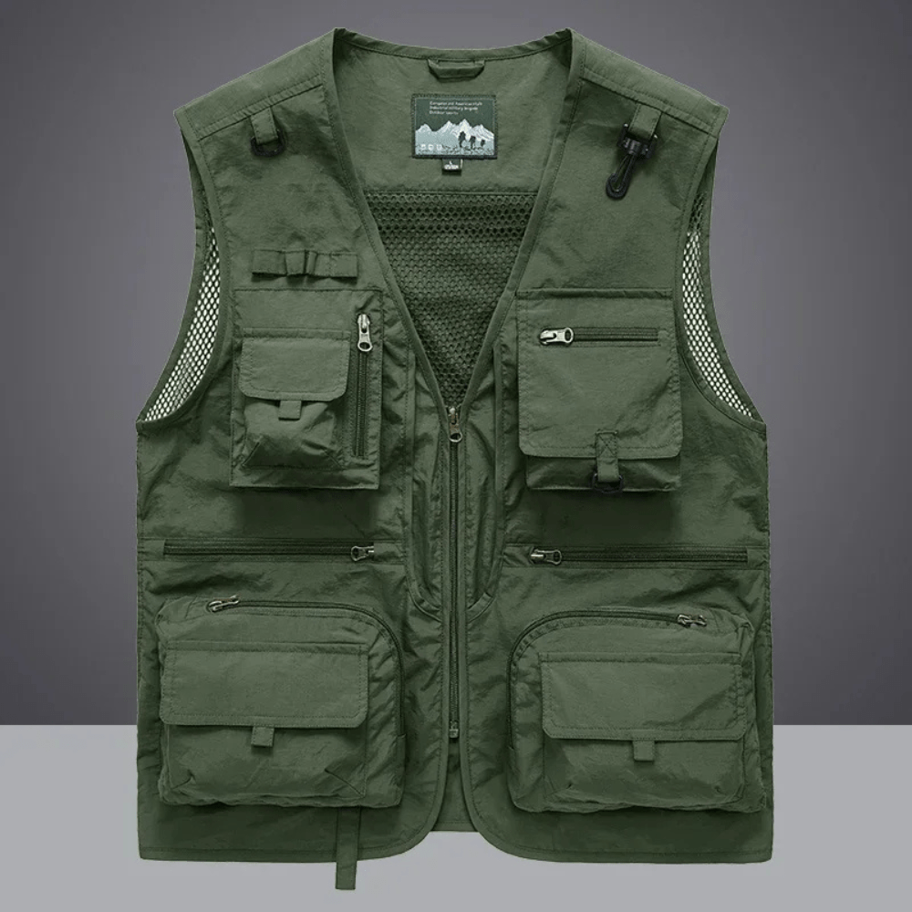 Gilet utilitaire léger et respirant à multiples poches - Montelac