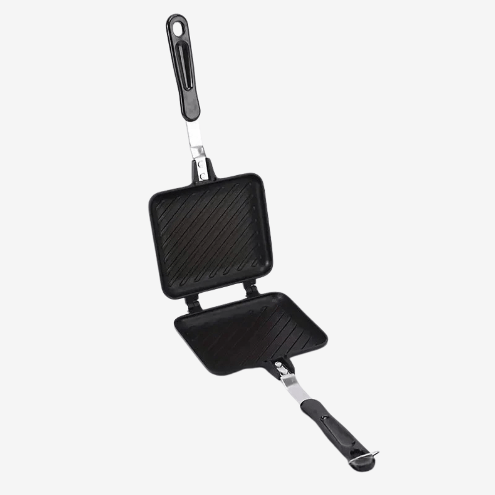 Grille - pain de camping léger - Antiadhésif et robuste - Montelac